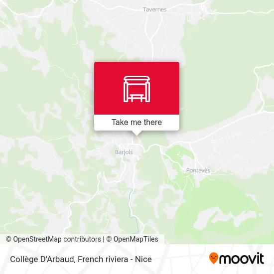 Collège D'Arbaud map
