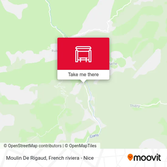 Moulin De Rigaud map