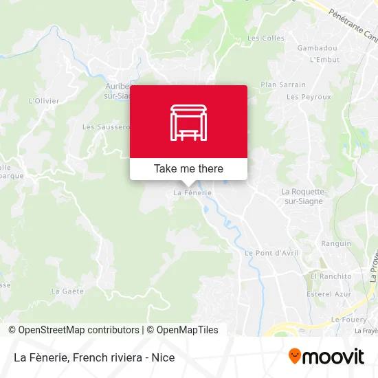 La Fènerie map