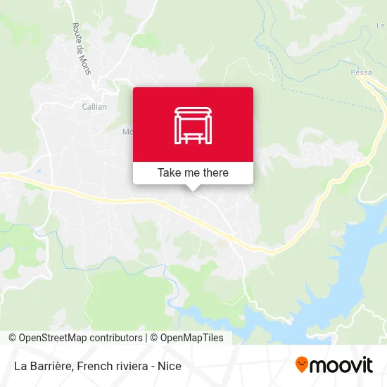 La Barrière map