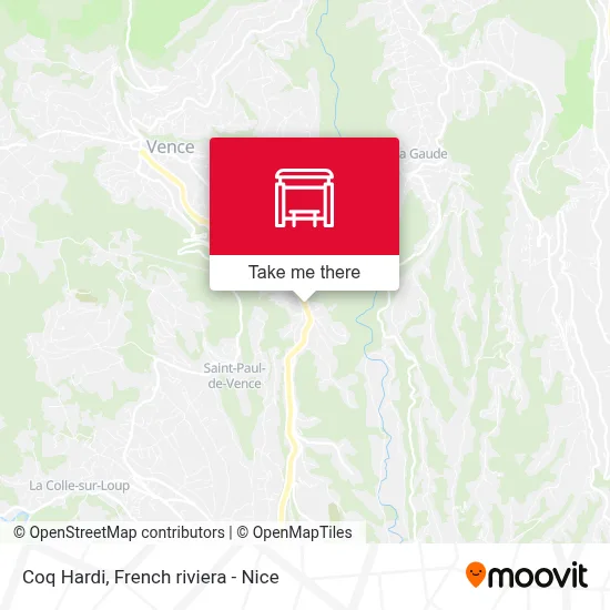 Coq Hardi map