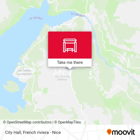 Mairie map