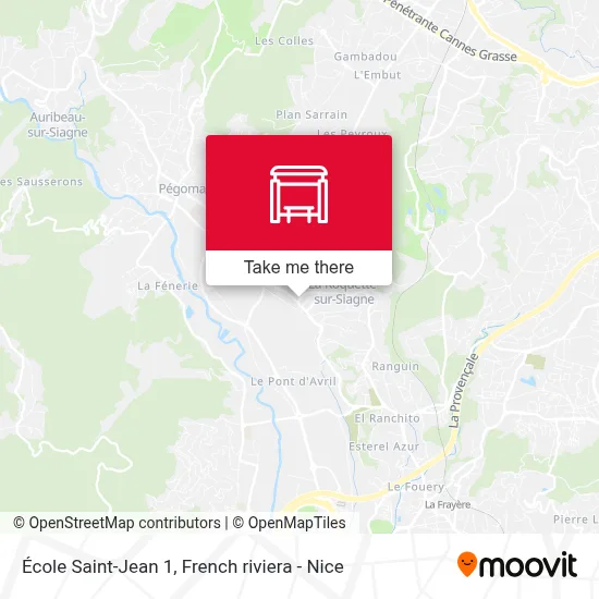École Saint-Jean 1 map