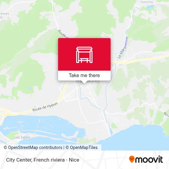 Centre Ville map