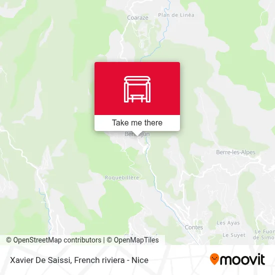 Xavier De Saissi map
