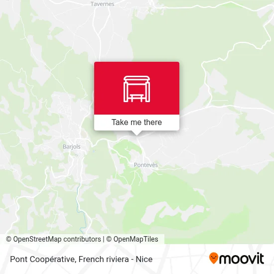 Pont Coopérative map