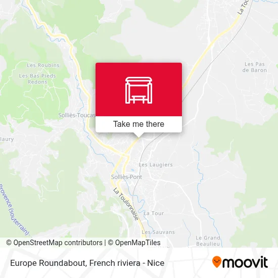 Rond-Point De L'Europe map