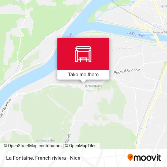 La Fontaine map