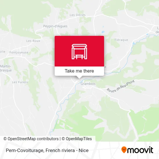 Pem-Covoiturage map