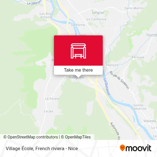 Village École map