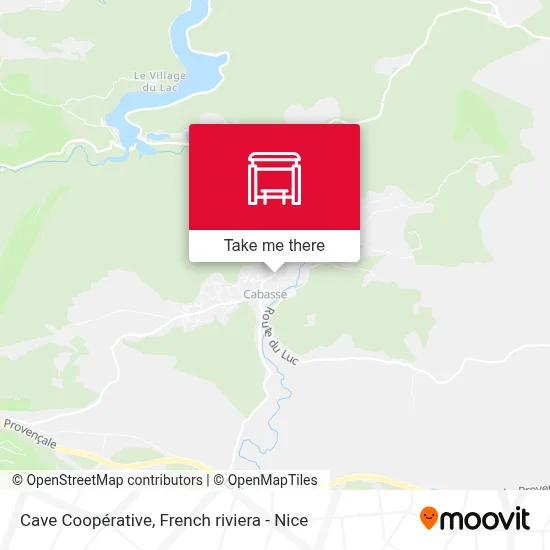 Cave Coopérative map