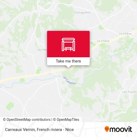 Carreaux Vernin map