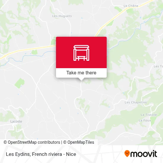 Les Eydins map