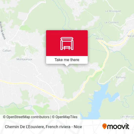 Chemin De L'Eouviere map