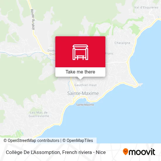 Collège De L'Assomption map