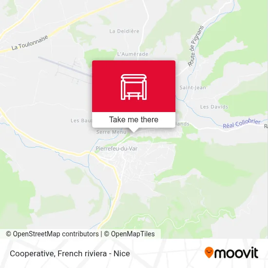 Coopérative map
