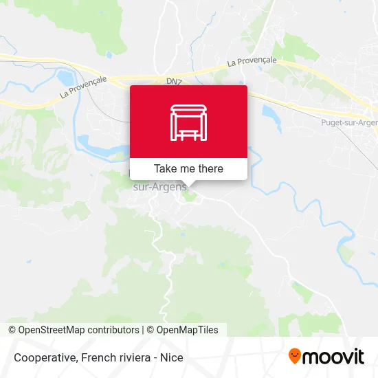 Coopérative map
