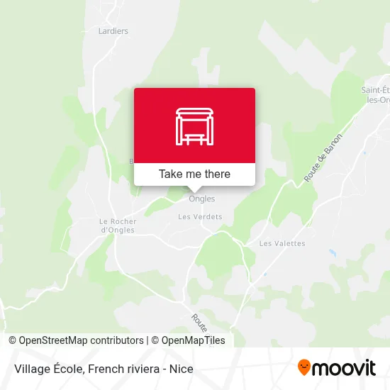 Village École map