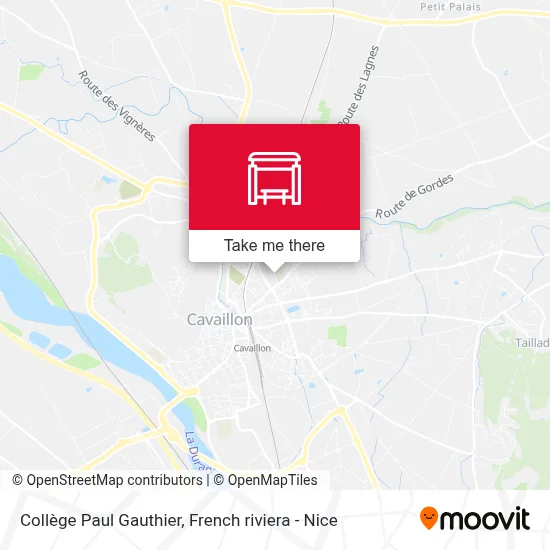 Collège Paul Gauthier map