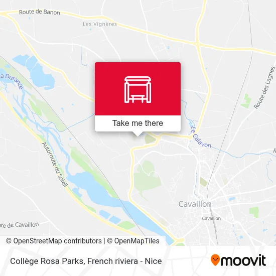 Collège Rosa Parks map