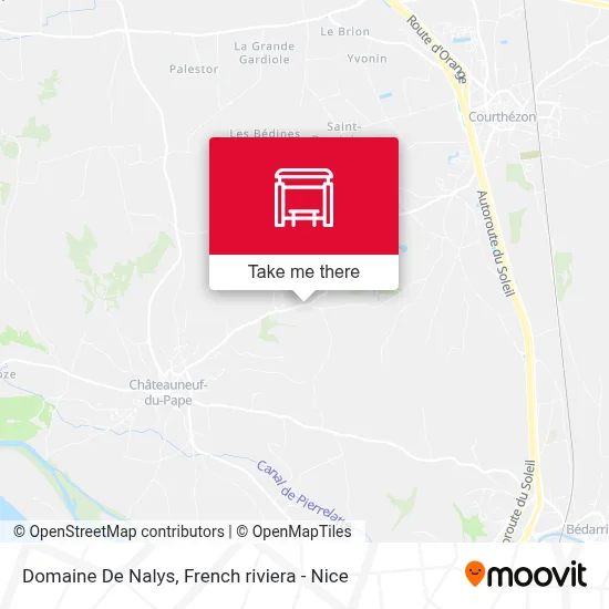 Domaine De Nalys map