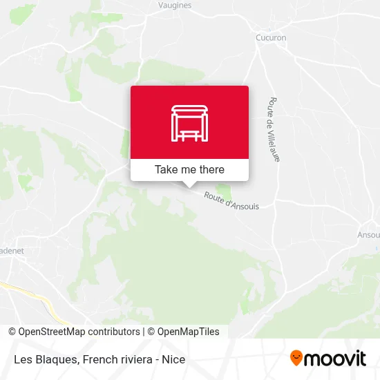 Les Blaques map