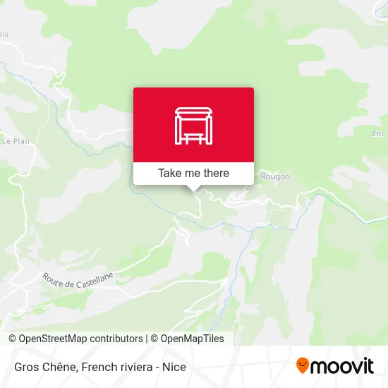 Gros Chêne map