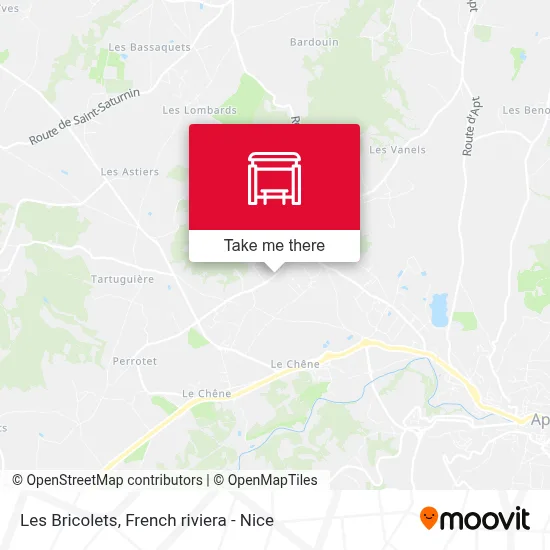 Les Bricolets map