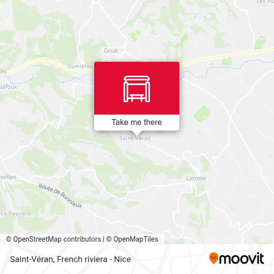 Saint-Véran map