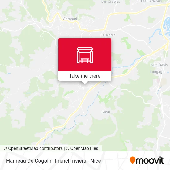 Hameau De Cogolin map