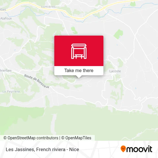 Les Jassines map