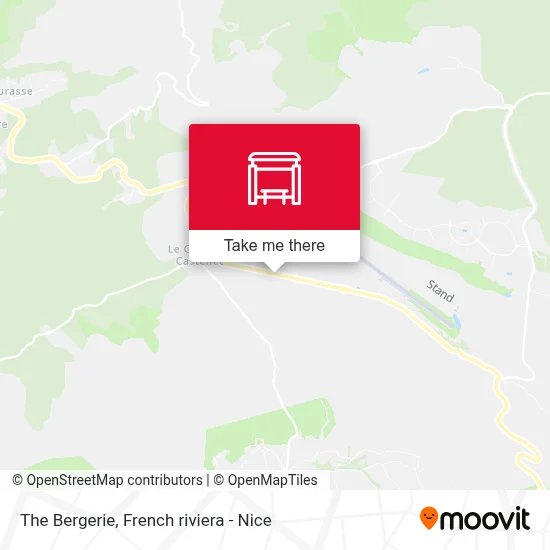 La Bergerie map