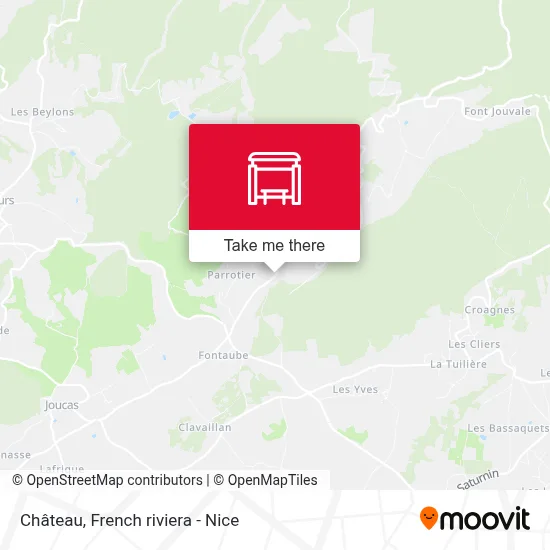 Château map
