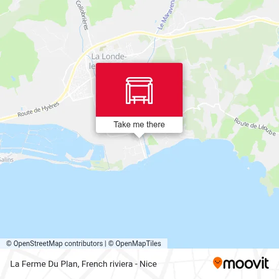 La Ferme Du Plan map