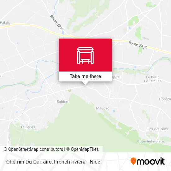 Chemin Du Carraire map