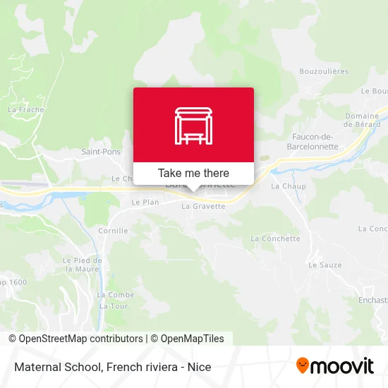École Maternelle map