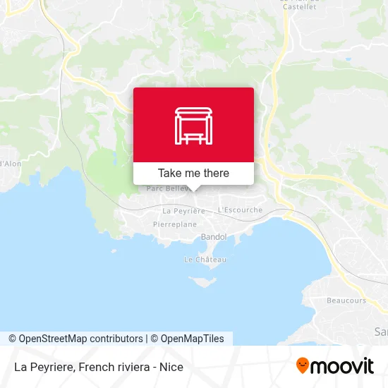 La Peyriere map