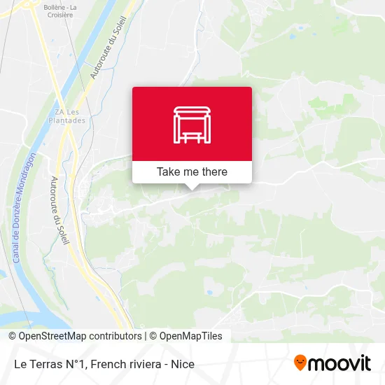 Le Terras N°1 map