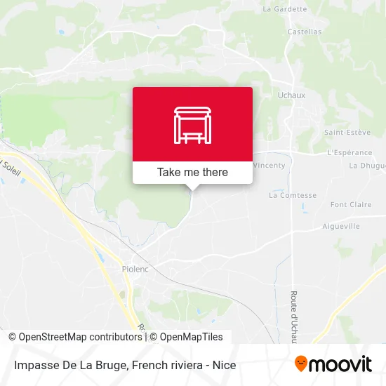 Impasse De La Bruge map