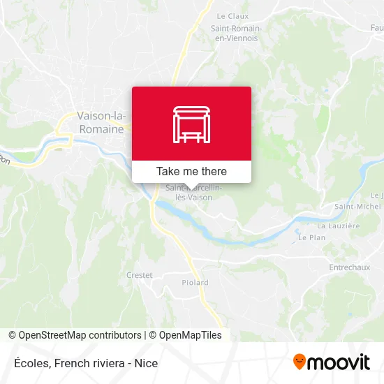 Écoles map