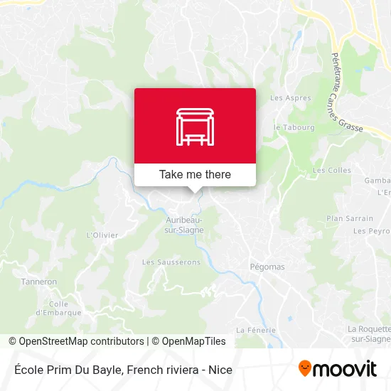 École Prim Du Bayle map