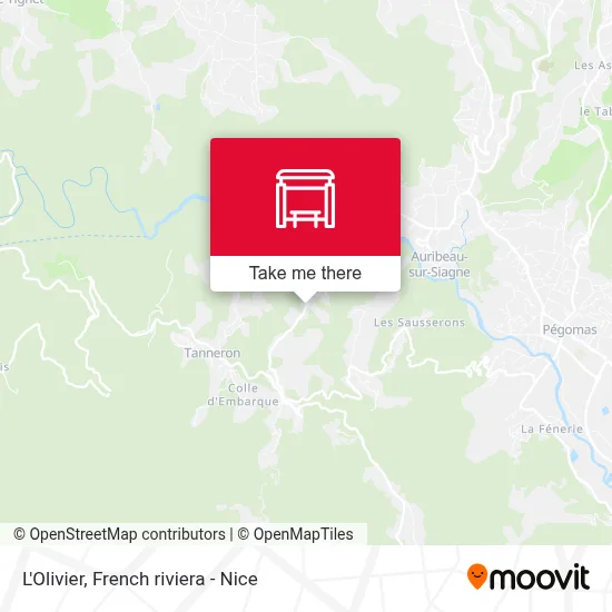 L'Olivier map