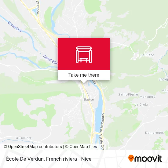 École De Verdun map