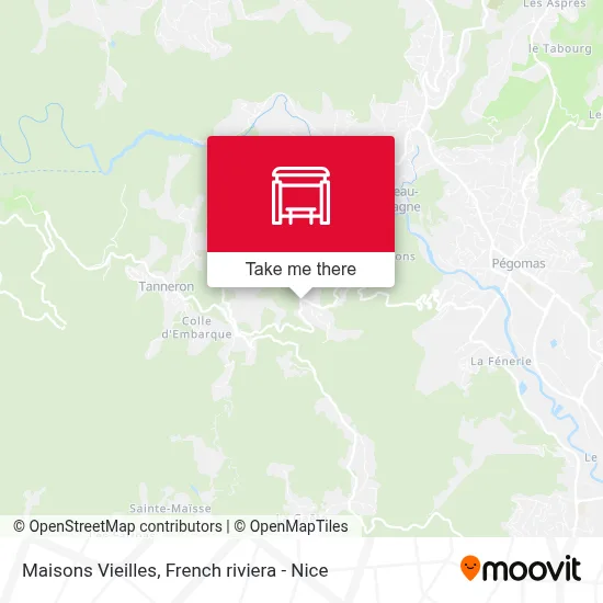 Maisons Vieilles map
