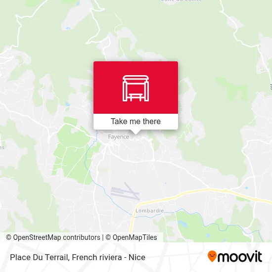 Place Du Terrail map