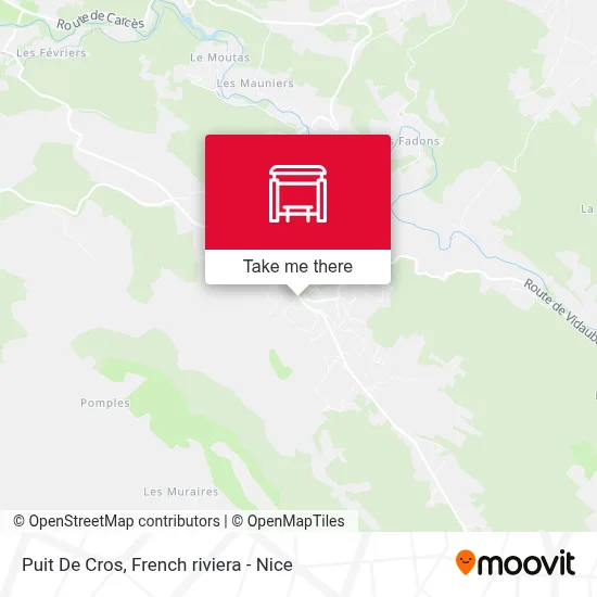 Puit De Cros map