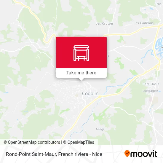 Rond-Point Saint-Maur map