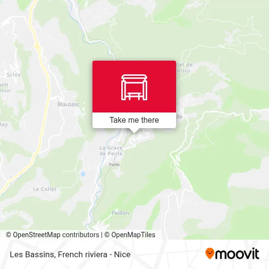 Les Bassins map