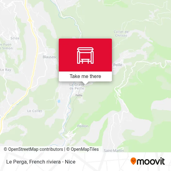 Le Perga map