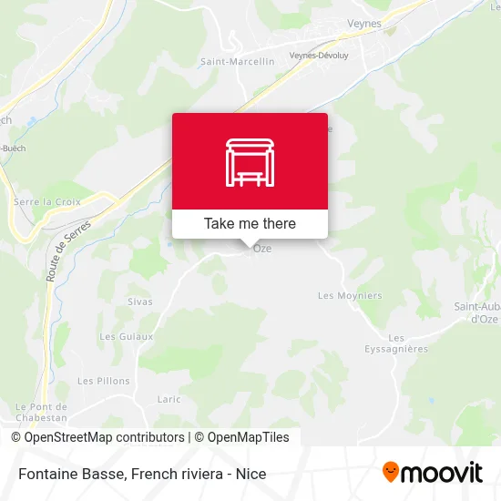 Fontaine Basse map